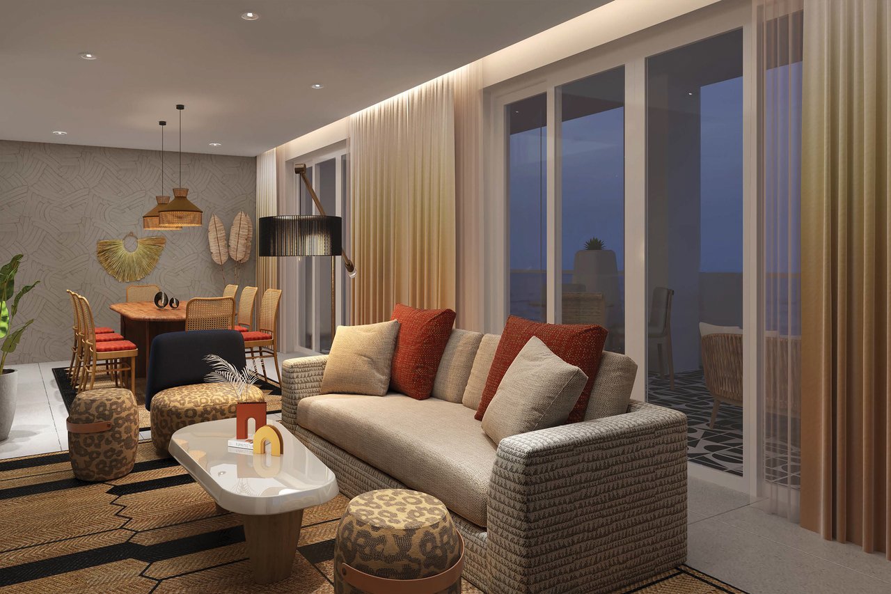 Apartment with Partial Sea View in Albizya Central